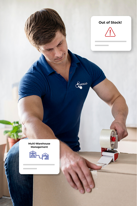 Inventory management dashboard